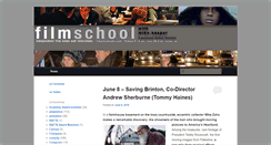 Desktop Screenshot of filmschoolradio.com